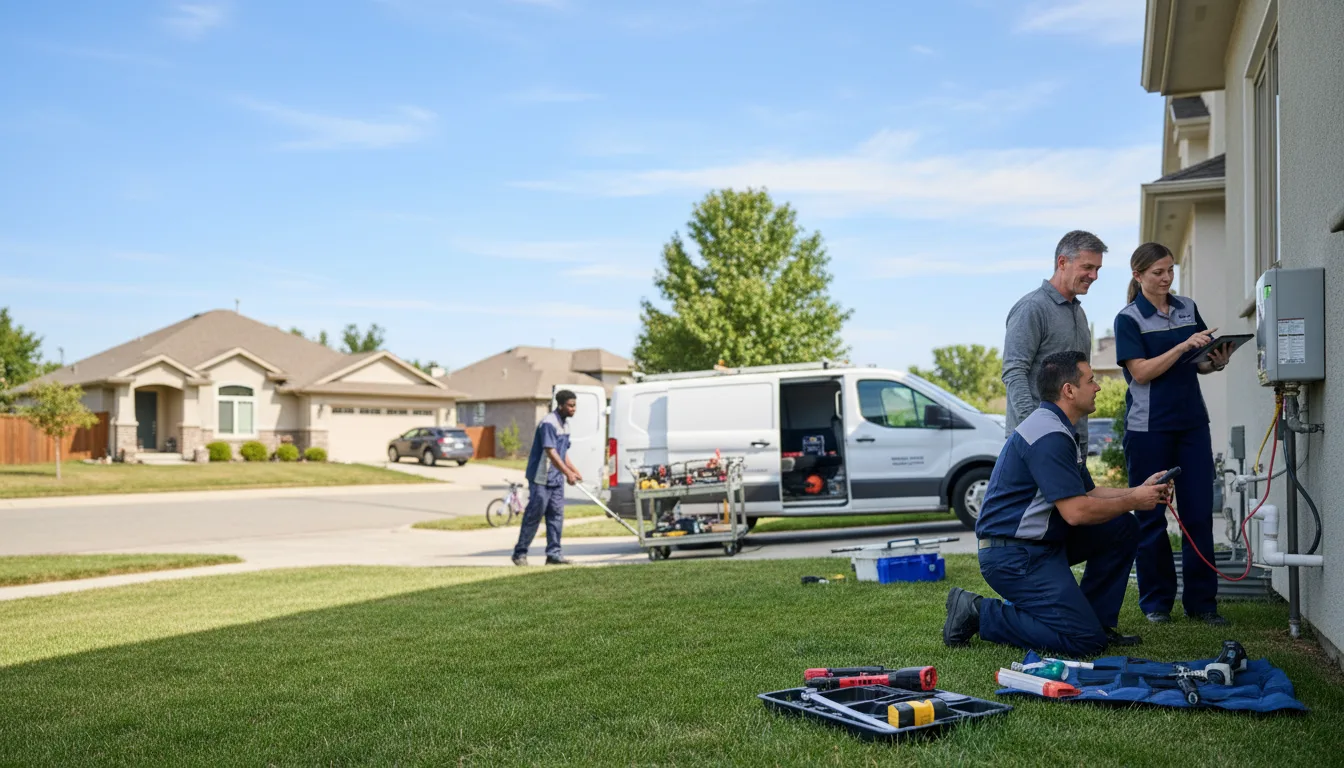 Tankless water heater service in Mount Cory, OH